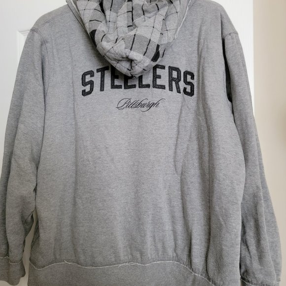 Steelers Gray Sweatshirt Womans 3XL EUC - Picture 5 of 8